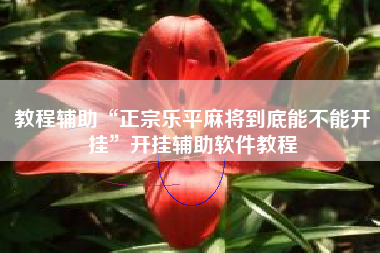 教程辅助“正宗乐平麻将到底能不能开挂	”开挂辅助软件教程